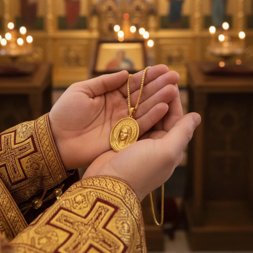 Medalionul Fecioarei Maria